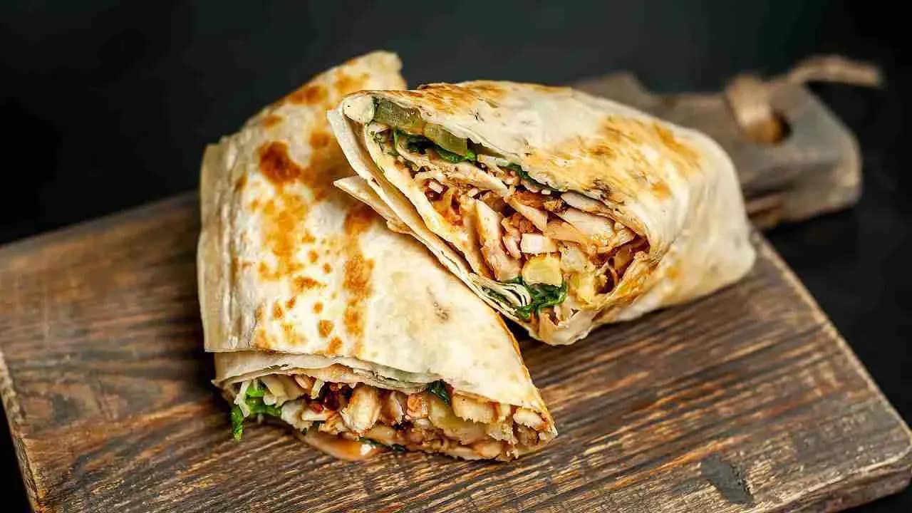 Burrito de pollo
