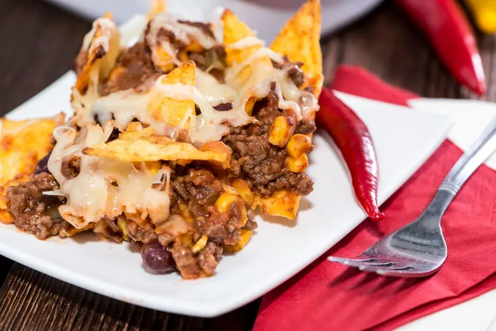 Nachos gratinati