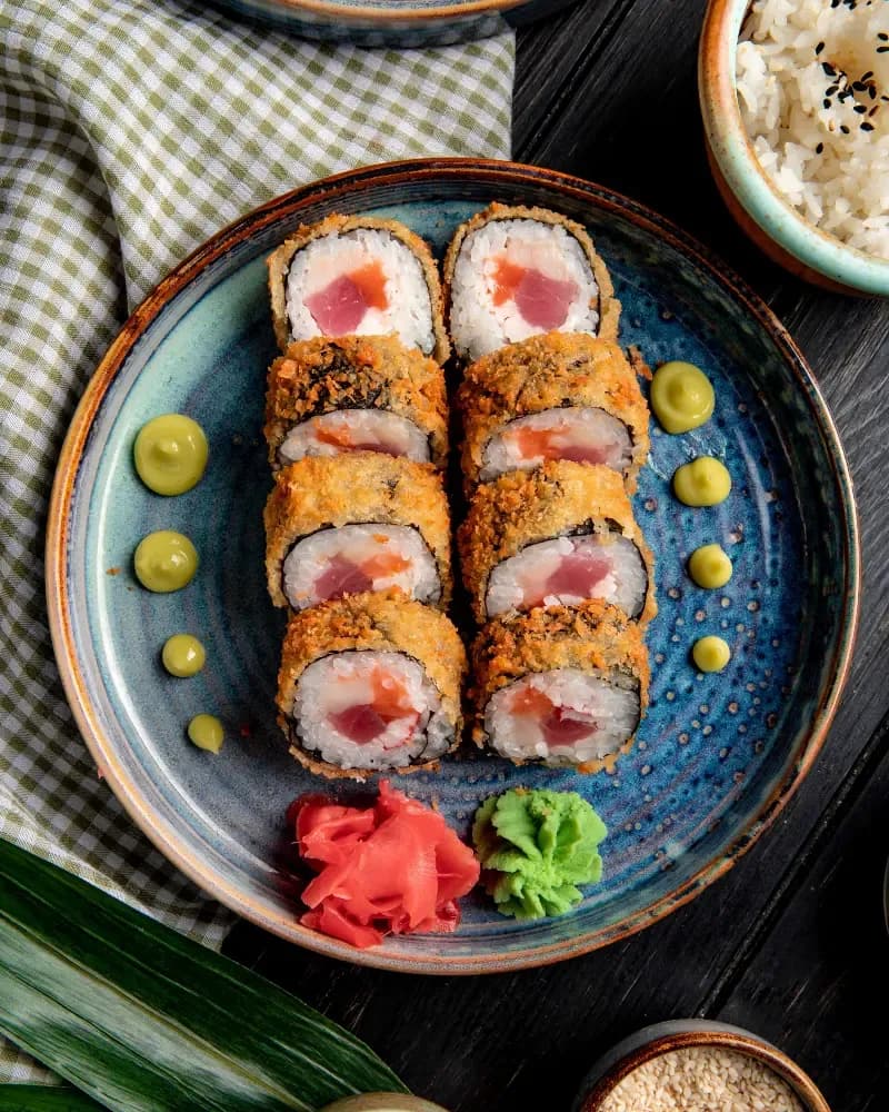 Gambero in tempura