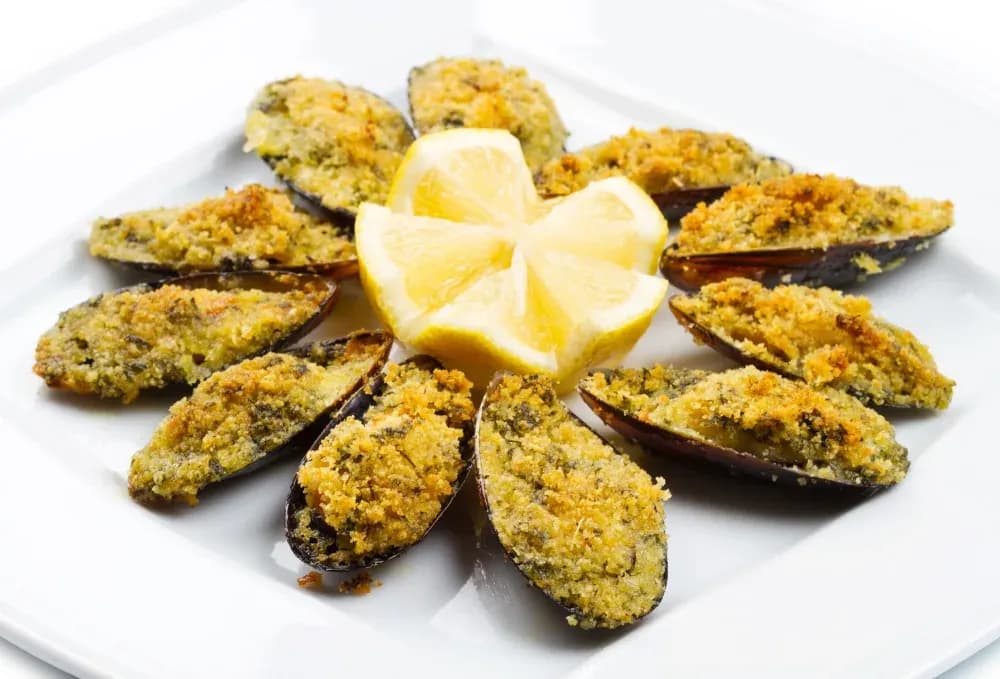 Cozze gratinate